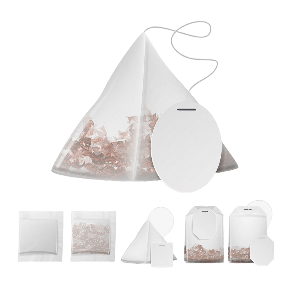 長利奈米保健食品ODM及OEM代工劑型包裝-茶包代工，含三角立體茶包、4角平面茶包等米洛提供圖庫ID_79640280